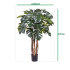 Monstera Kunstplant Deluxe 120cm op stam