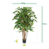 Ficus Exotica deluxe kunstplant 125cm - bont