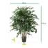 Ficus Exotica XL kunstplant 110cm