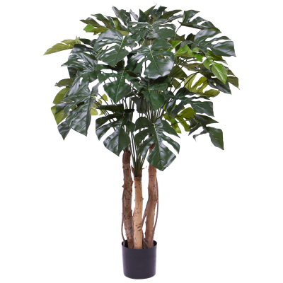 Monstera Kunstplant Deluxe 120cm op stam