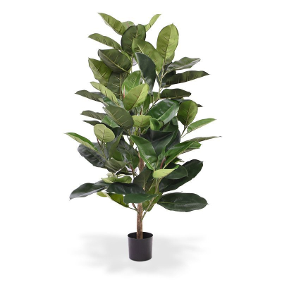 Elastica Robusta kunstplant 120cm - groen