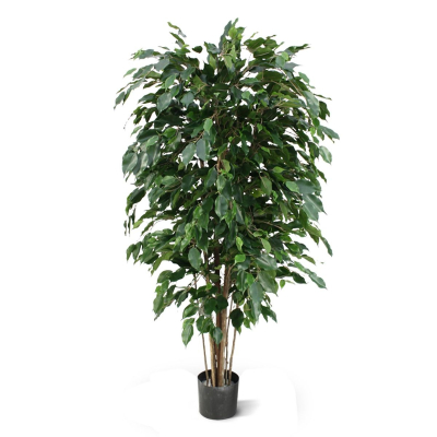 Ficus Exotica deluxe kunstplant 150cm - groen