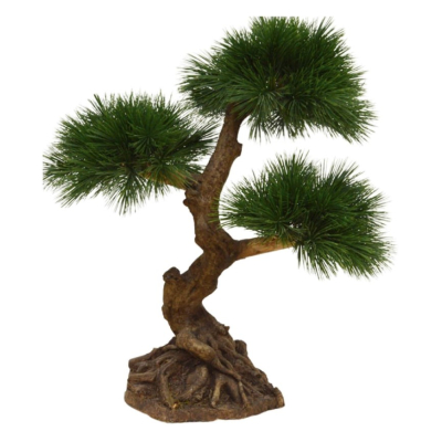 Pinus kunstbonsai 3 bollen 60cm - UV bestendig