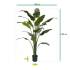 Traveller kunstpalm deluxe 165cm